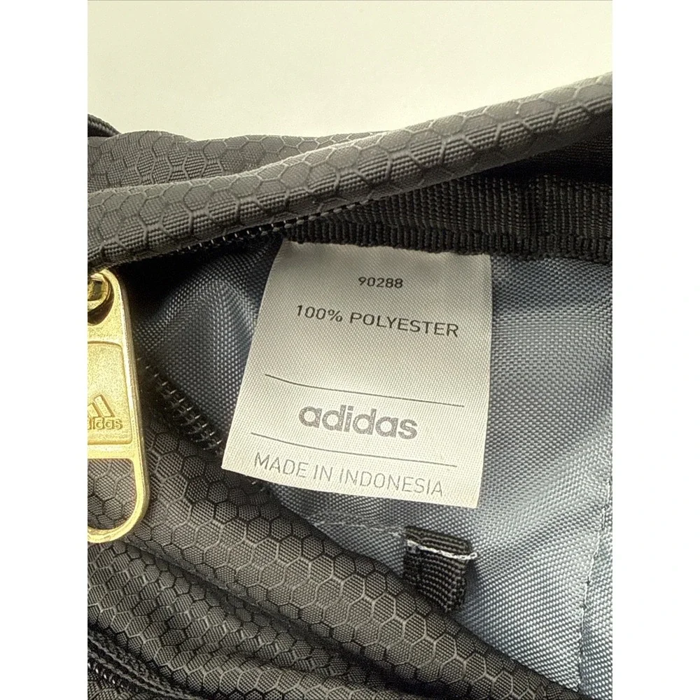 adidas Prime 6 Backpack Black Gold Metallic Honeycomb Ripstop LoadSpring Laptop